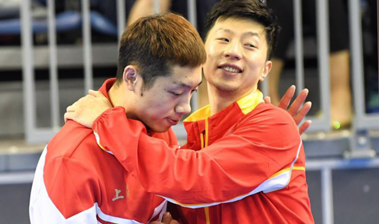 包含中国队力克韩国队，许昕带队取胜的词条